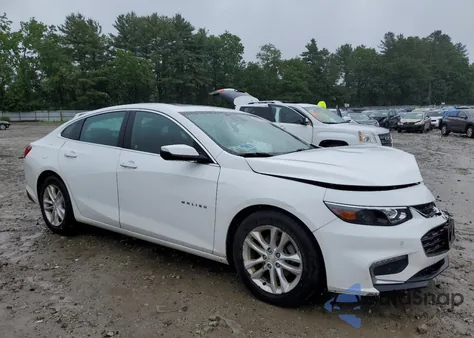 2016 Chevrolet Malibu Hybrid из США, поврежденный, VIN 1G1ZJ5SU1GF167517